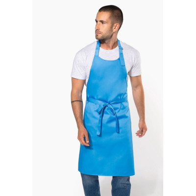 Polycotton apron without pocket